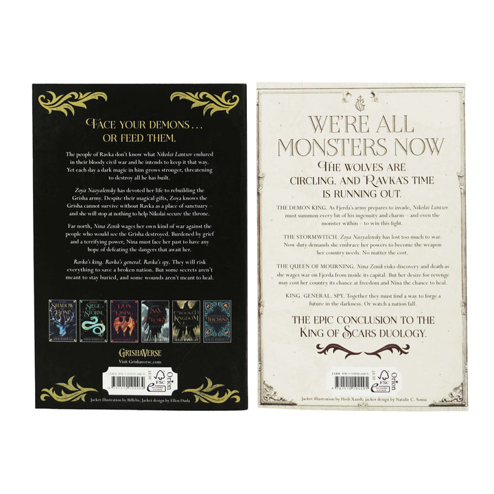 Grishaverse King of Scars Duology by Leigh Bardugo 2 Books Collection Set - Ages 12-15 - Paperback Young Adult Orion Children's Books