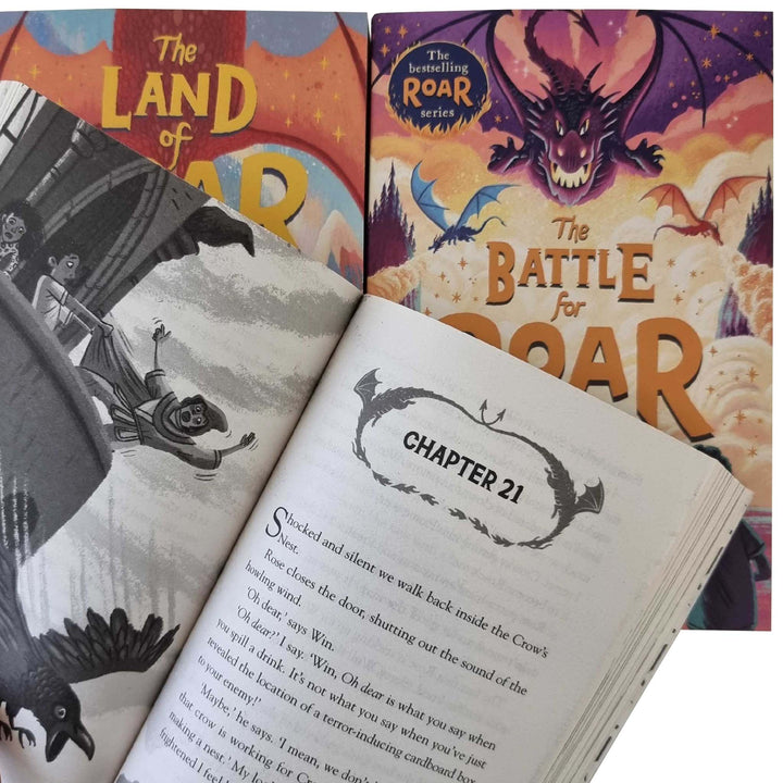 The Land of Roar Series by Jenny McLachlan 3 Books Collection Set - Ages 9-14 - Paperback