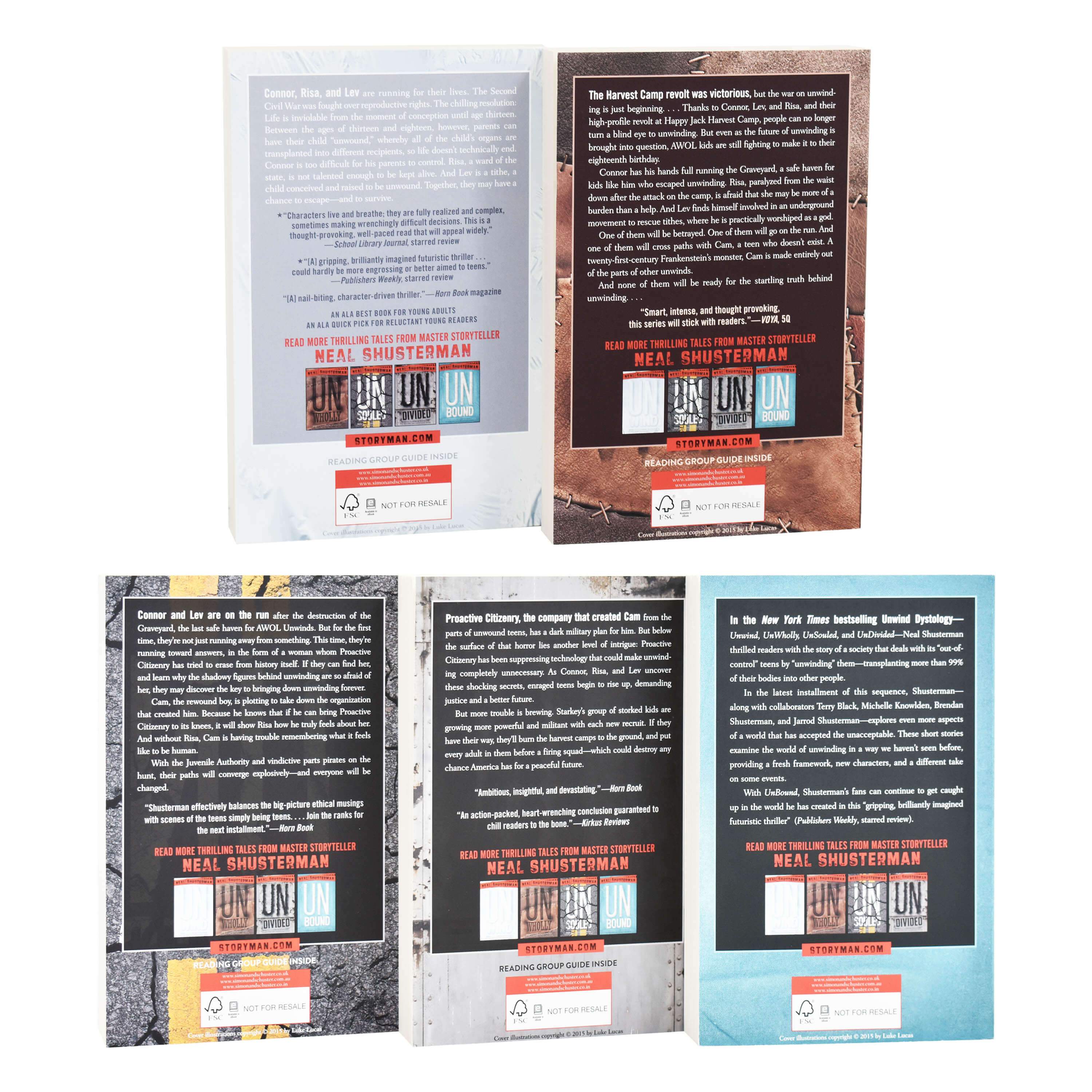 Ultimate Unwind Dystology by Neal Shusterman – American Bookworm