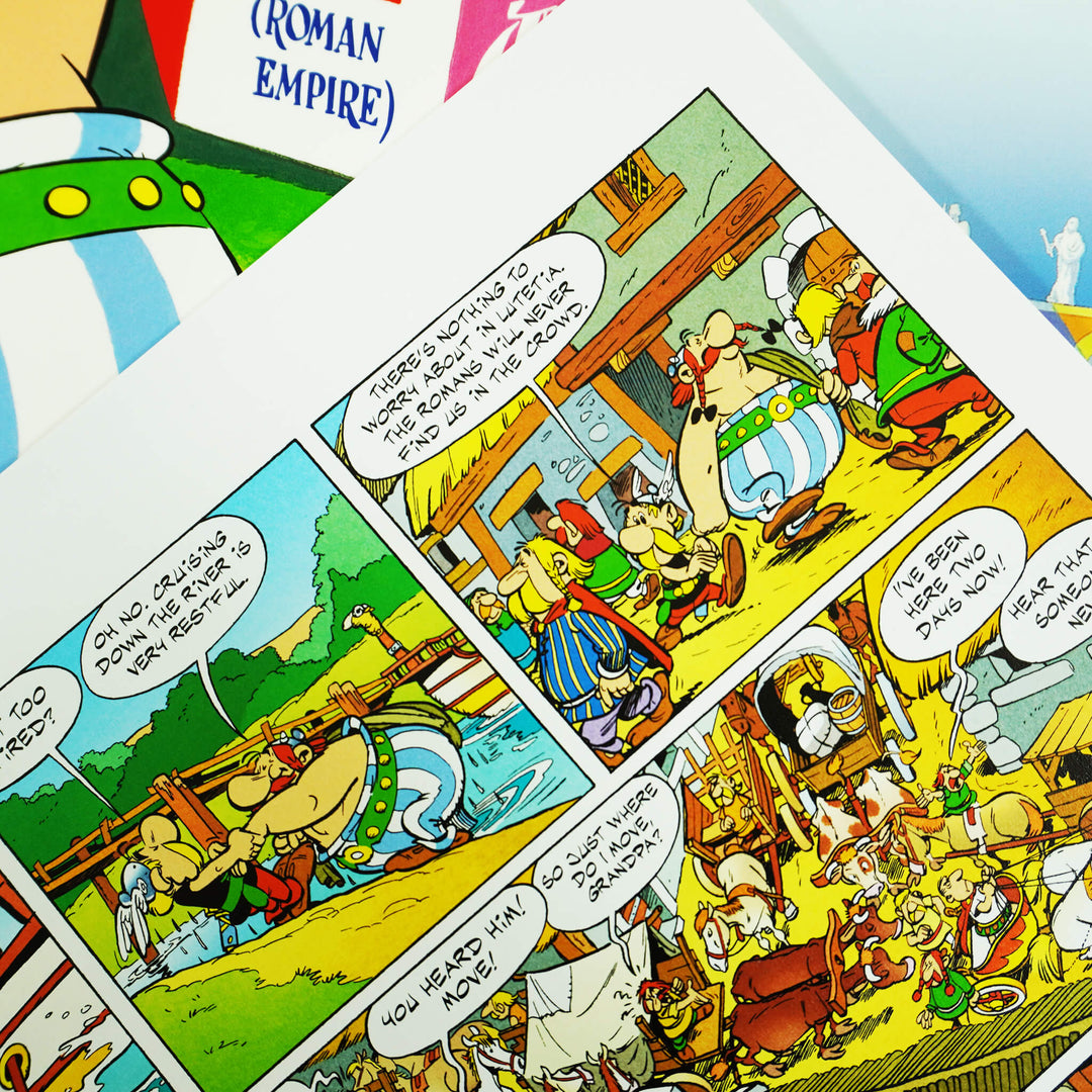 Asterix Series 1 (Book 1-5) by Goscinny & Uderzo: 5 Books Collection Set - Ages 6-11 - Paperback