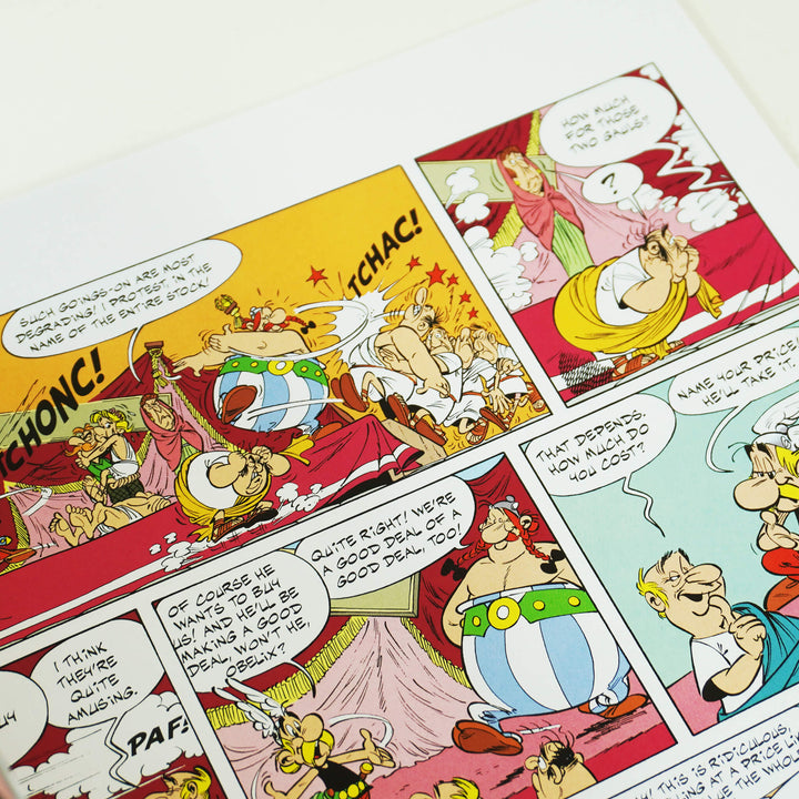 Asterix Series 4 (Book 16-20) by Goscinny & Uderzo: 5 Books Collection Set - Ages 6-11 - Paperback