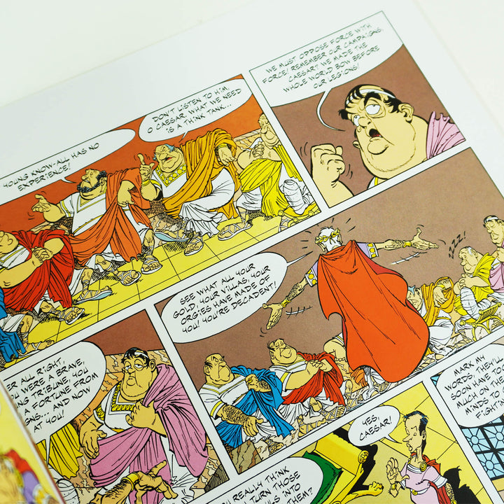 Asterix Series 5 (Books 21-25) by Goscinny & Uderzo: 5 Books Collection Set - Ages 6-11 - Paperback
