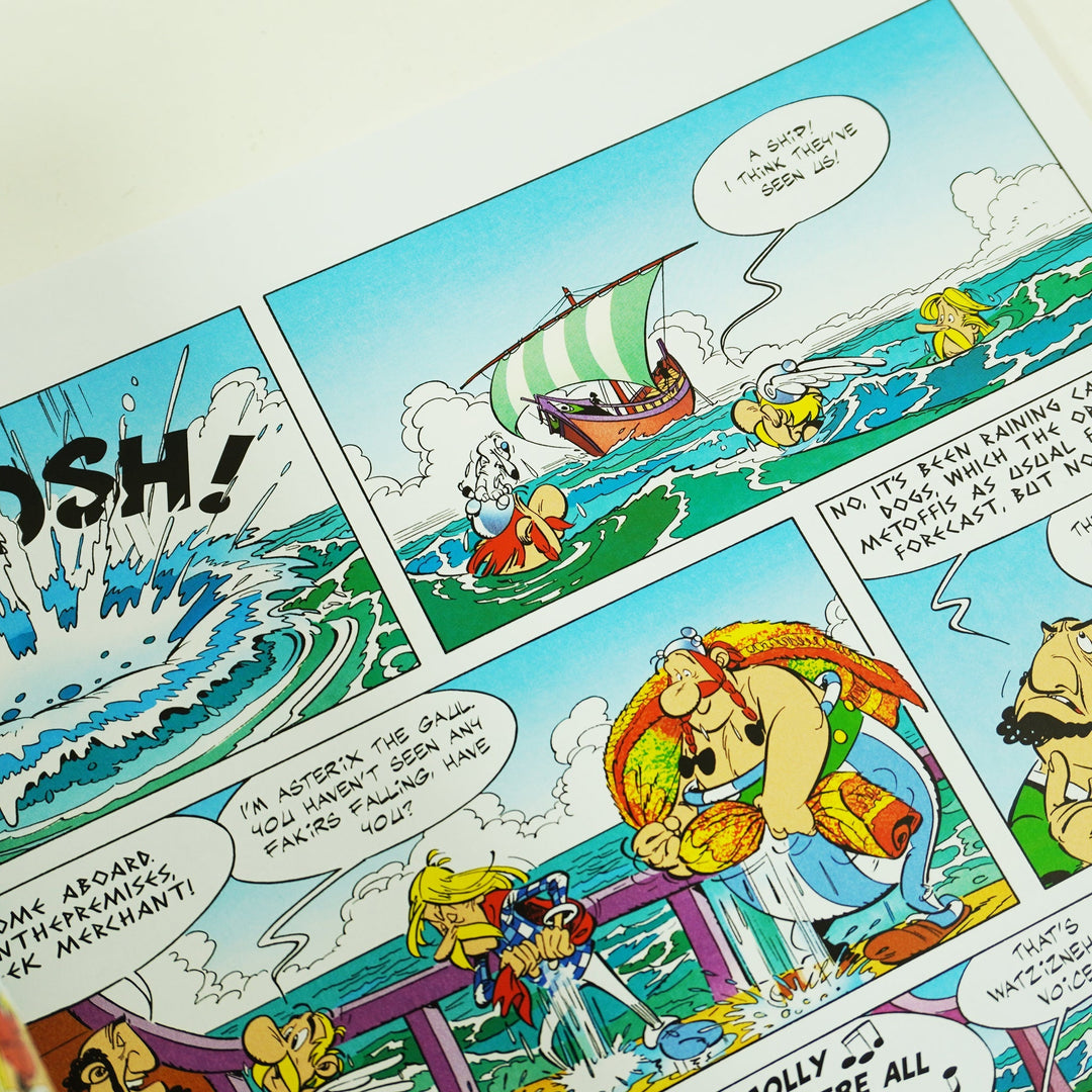 Asterix Series 6 (Book 26-30) by Goscinny & Uderzo: 5 Books Collection Set - Ages 6-11 - Paperback