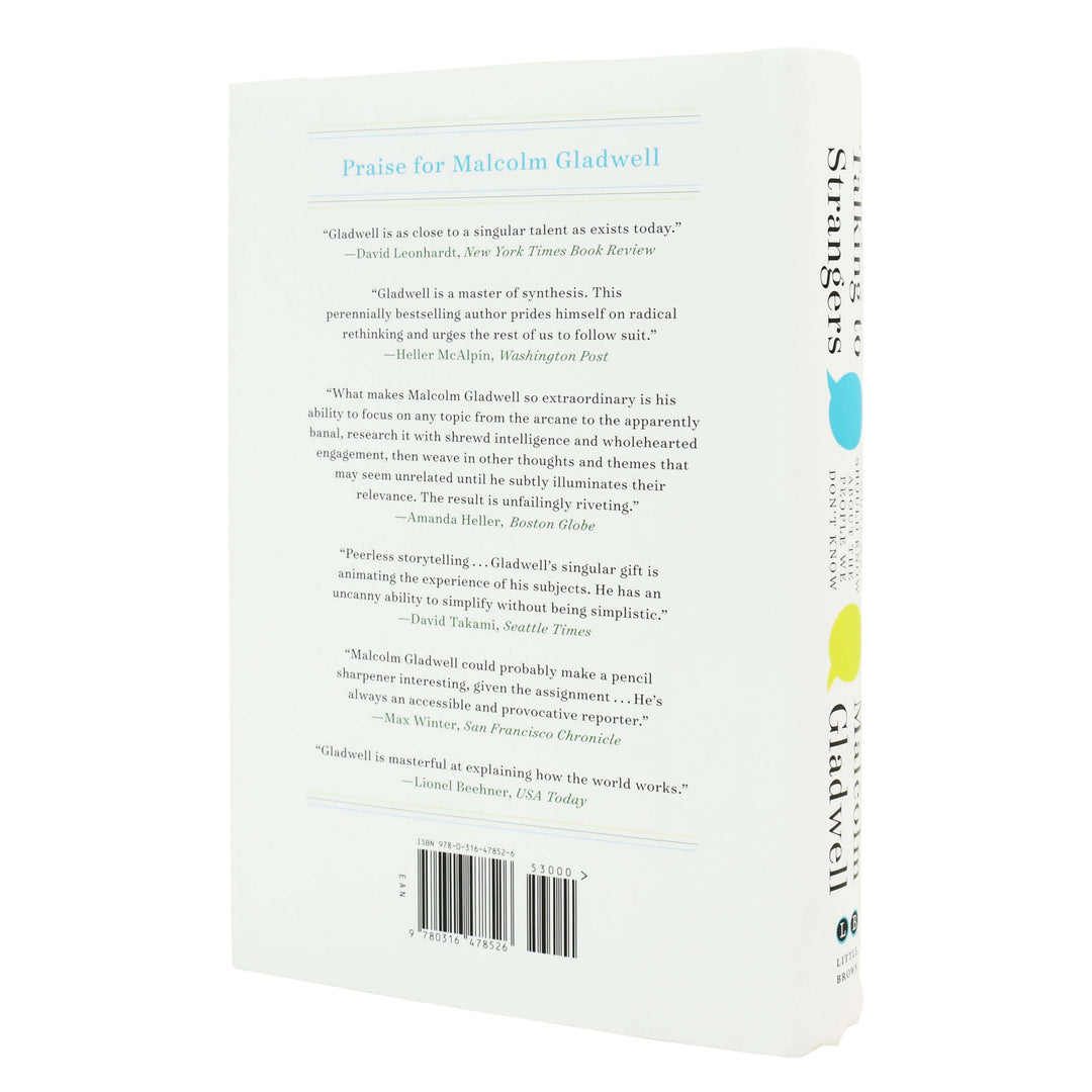 Talking to Strangers (What We Should Know about the People We Don’t Know) Book By Malcolm Gladwell - Fiction Books - Hardback Fiction Little Brown