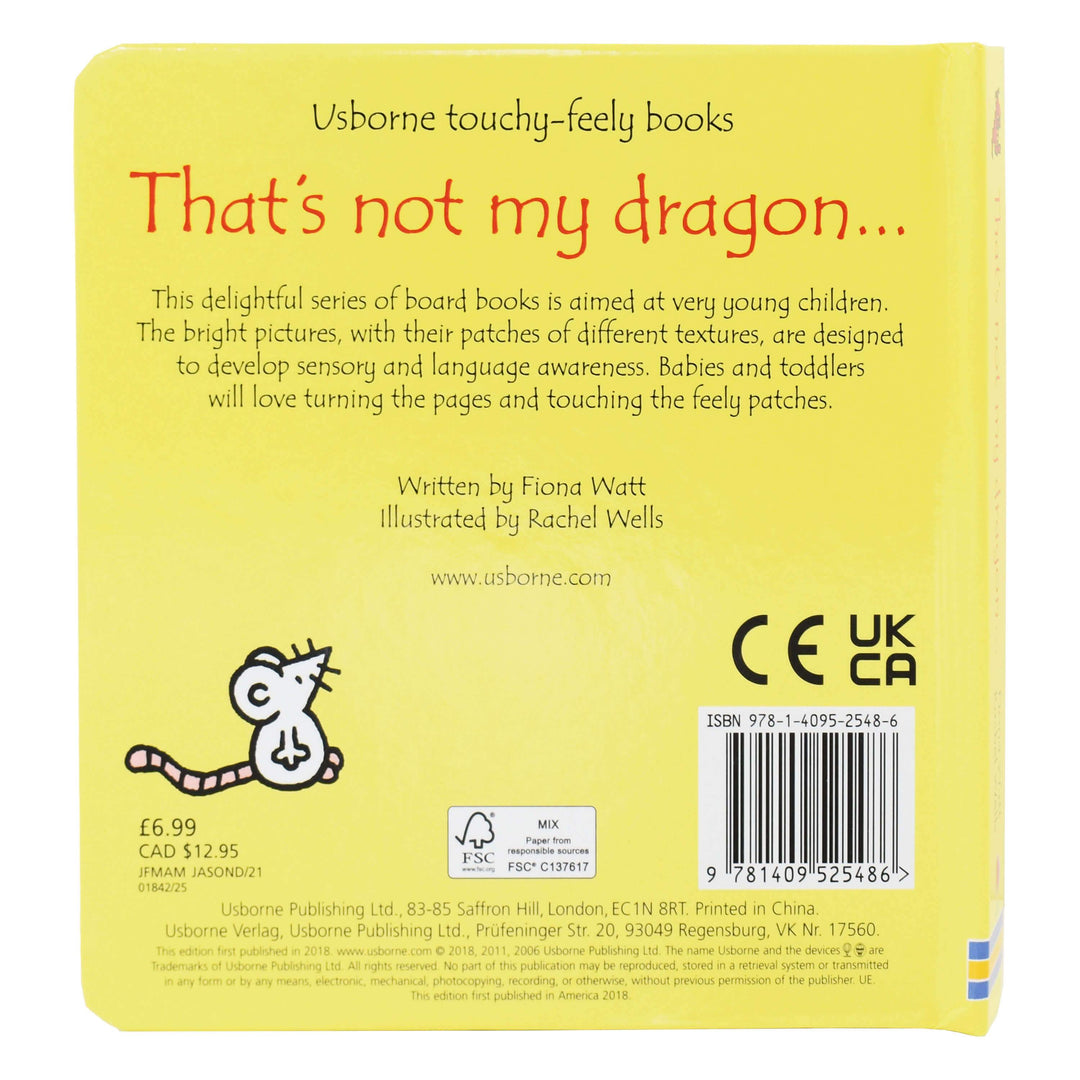 Usborne That's not my dragon by Fiona Watt - Ages 0-5 - BoardBooks 0-5 Usborne