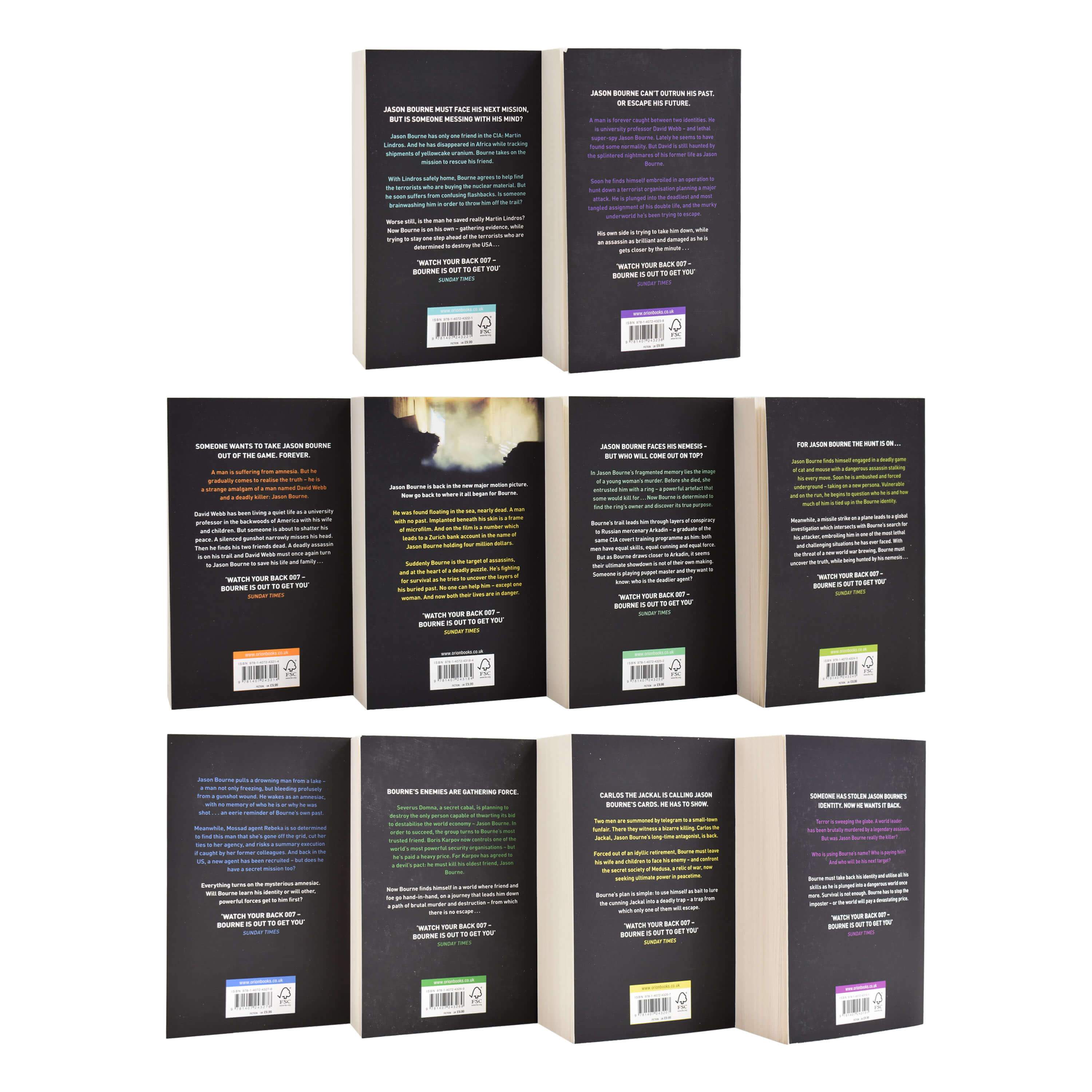 Jason Bourne by Robert Ludlum 10 Books – American Bookworm