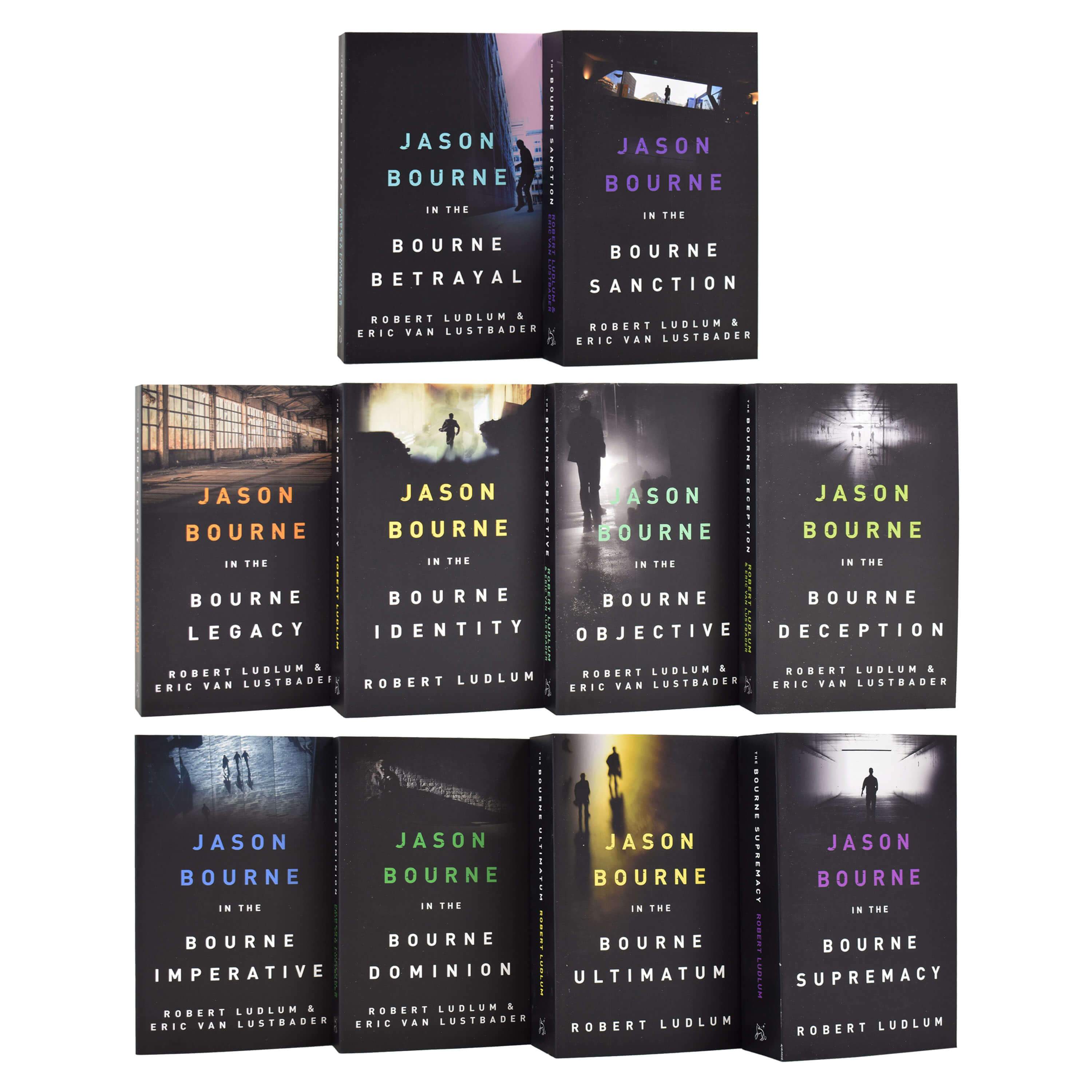 Jason Bourne by Robert Ludlum 10 Books – American Bookworm
