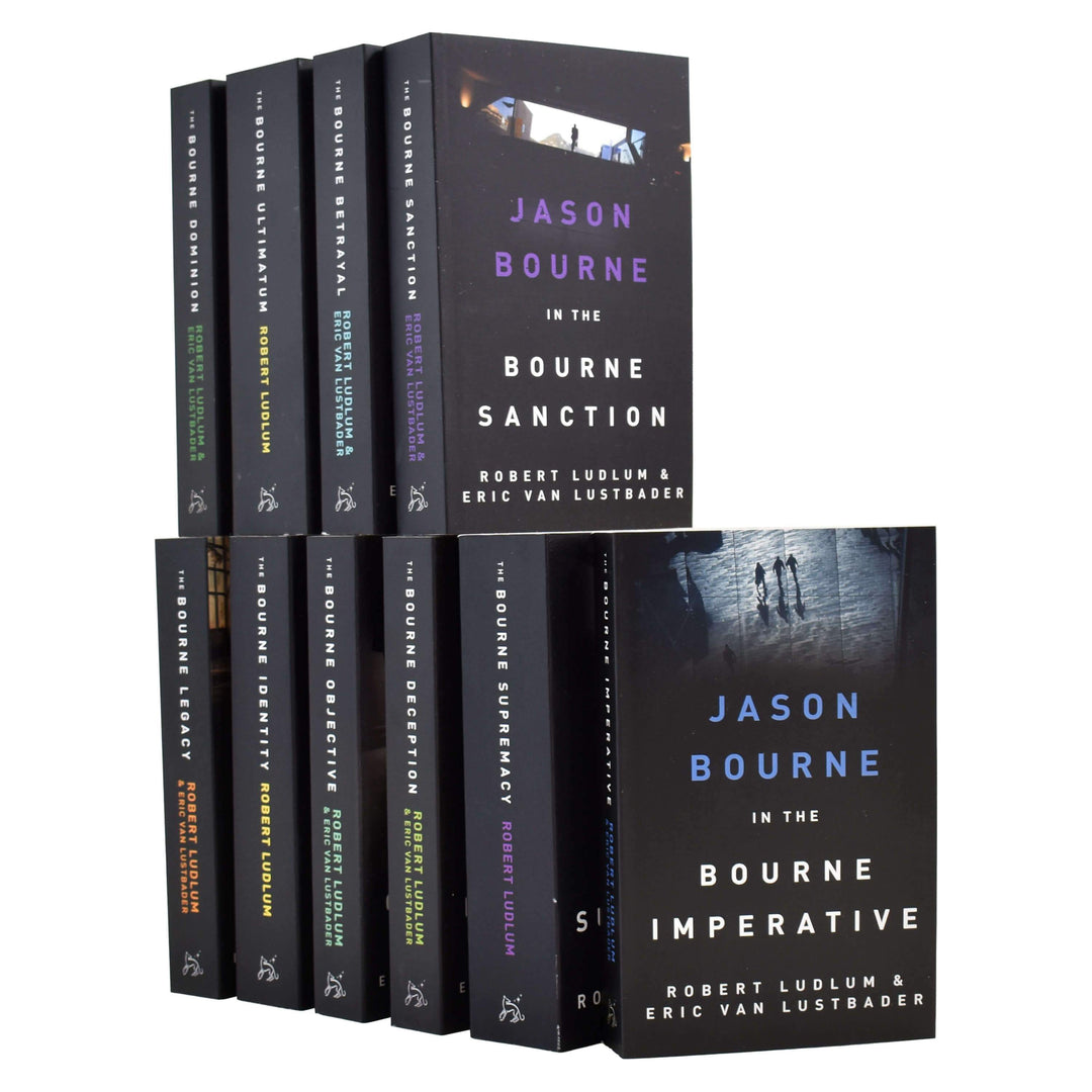 Jason Bourne Series Collection 10 Books Set By Robert Ludlum & Eric Van Lustbader - Adult - Paperback Adult Orion Books