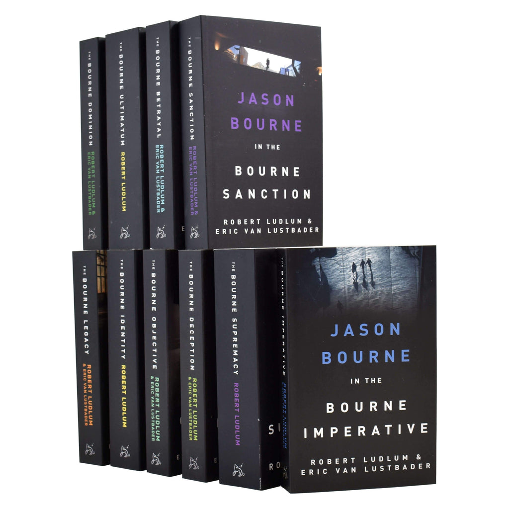 Jason Bourne by Robert Ludlum 10 Books – American Bookworm