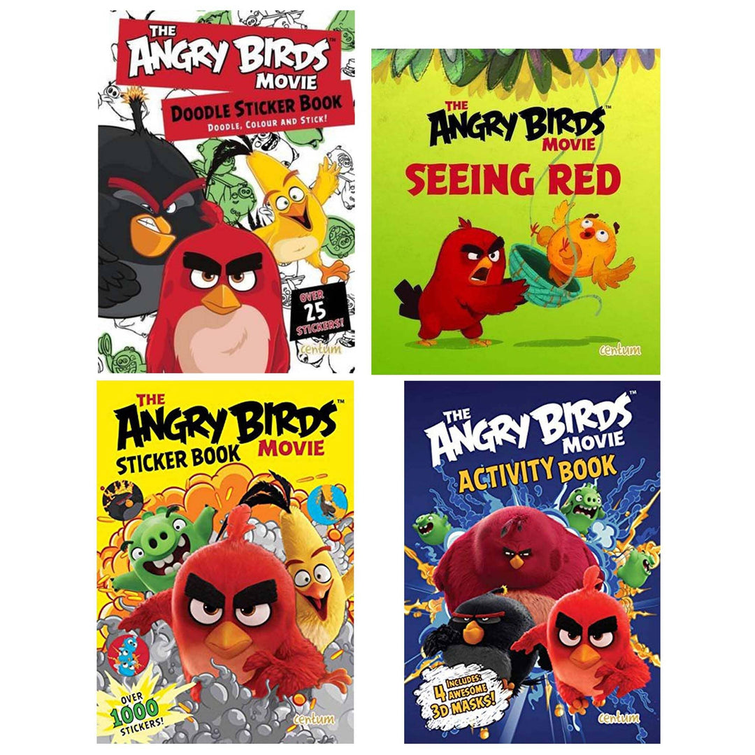 The Angry Birds Movie 4 Books Collection Set By Centum Books - Ages 5-7 - Paperback