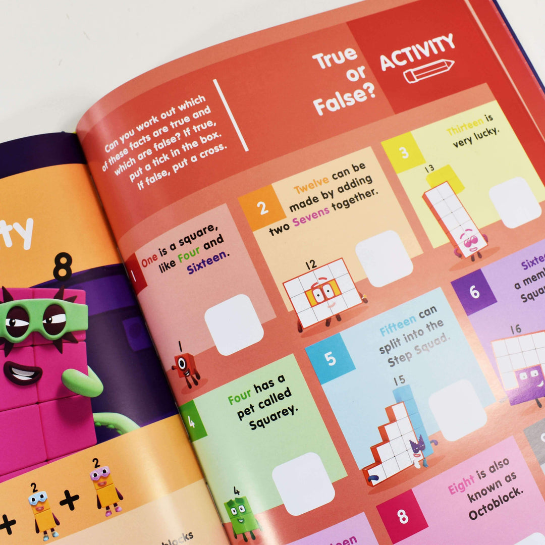 Number Blocks Annual 2022 By Sweet Cherry Publishing - Ages 3-6 - Hardback 0-5 Sweet Cherry Publishing