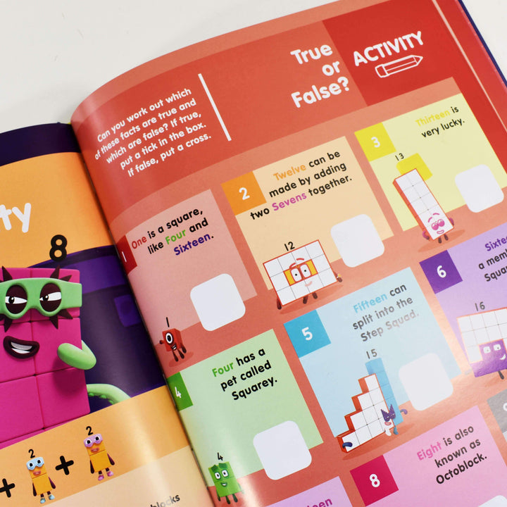 Number Blocks Annual 2022 By Sweet Cherry Publishing - Ages 3-6 - Hardback 0-5 Sweet Cherry Publishing