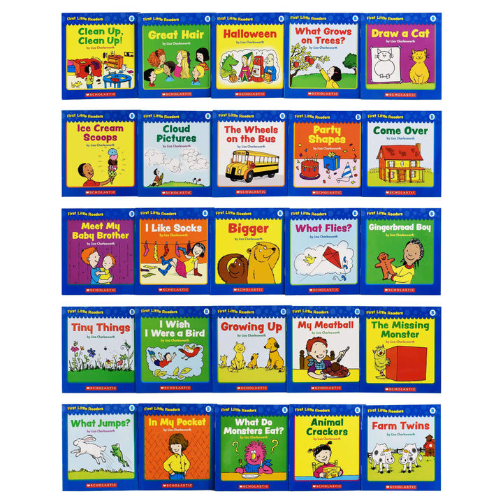 First Little Readers: Guided Reading Level - B (Parent Pack) 25 Books Box Set By Liza Charlesworth - Ages 0-5 - Paperback