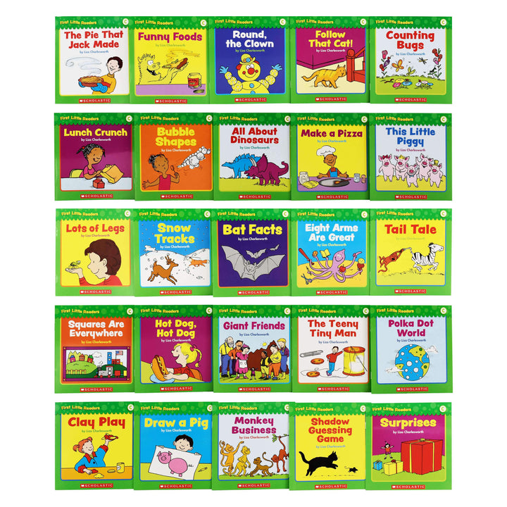 First Little Readers: Guided Reading Level - C (Parent Pack) 25 Books Box Set By Liza Charlesworth - Ages 0-5 - Paperback
