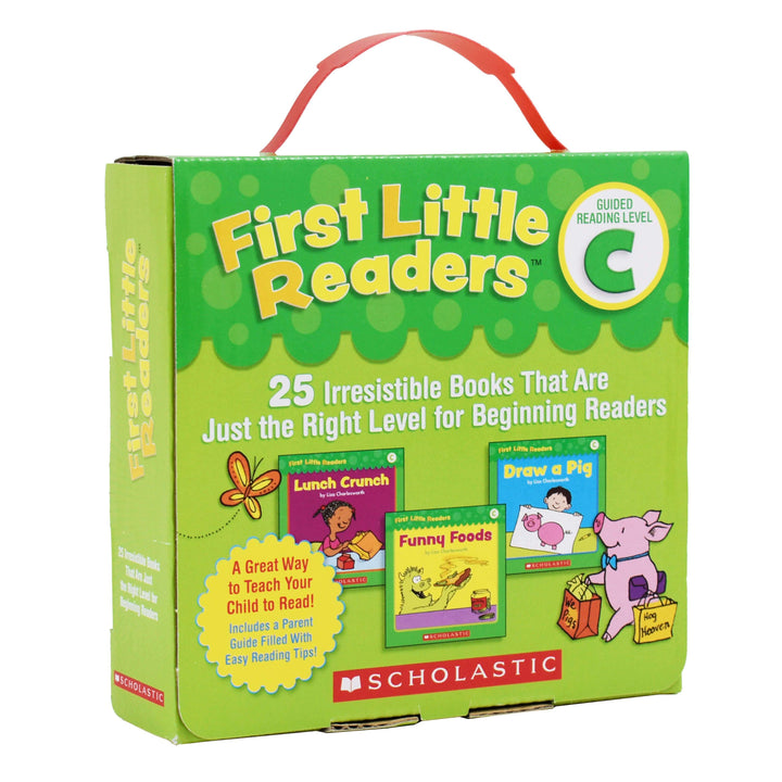 First Little Readers: Guided Reading Level - C (Parent Pack) 25 Books Box Set By Liza Charlesworth - Ages 0-5 - Paperback