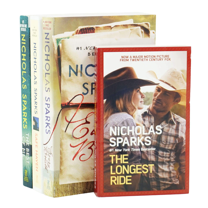 Nicholas Sparks 4 Books Collection Set - Fiction - Paperback