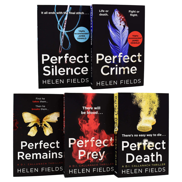 A DI Callanach Thriller 5 Books Set By Helen Fields - Young Adult - Paperback Young Adult Avon Fiction