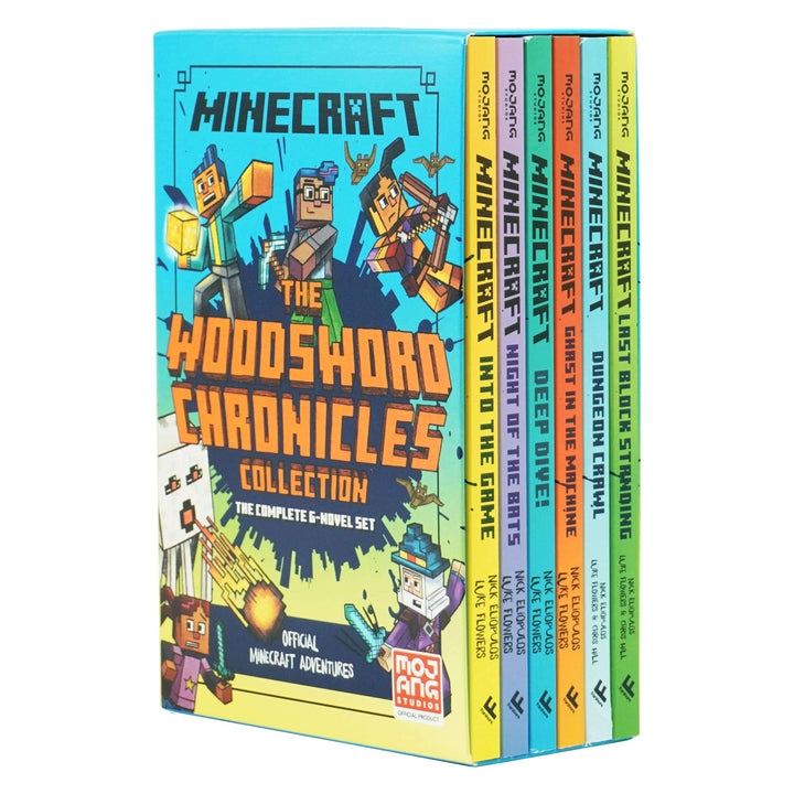 Minecraft The Woodsword Chronicles 6 Books Set By Nick Eliopulos - Ages 9-14 - Paperback 9-14 Farshore