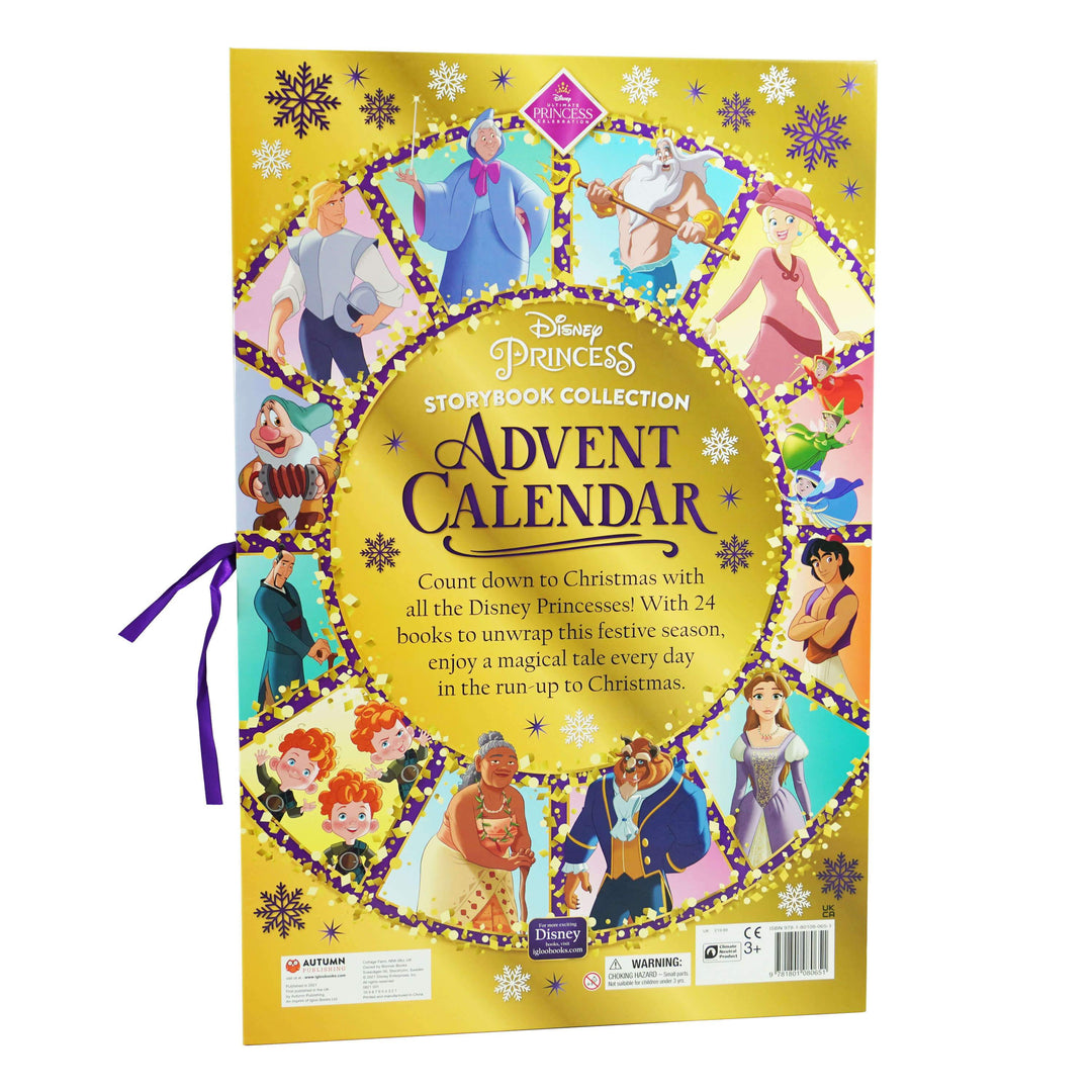 Disney Princess Storybook Collection Advent Calendar 24 Books - Ages 4-6 - Paperback 5-7 Autumn Publishing