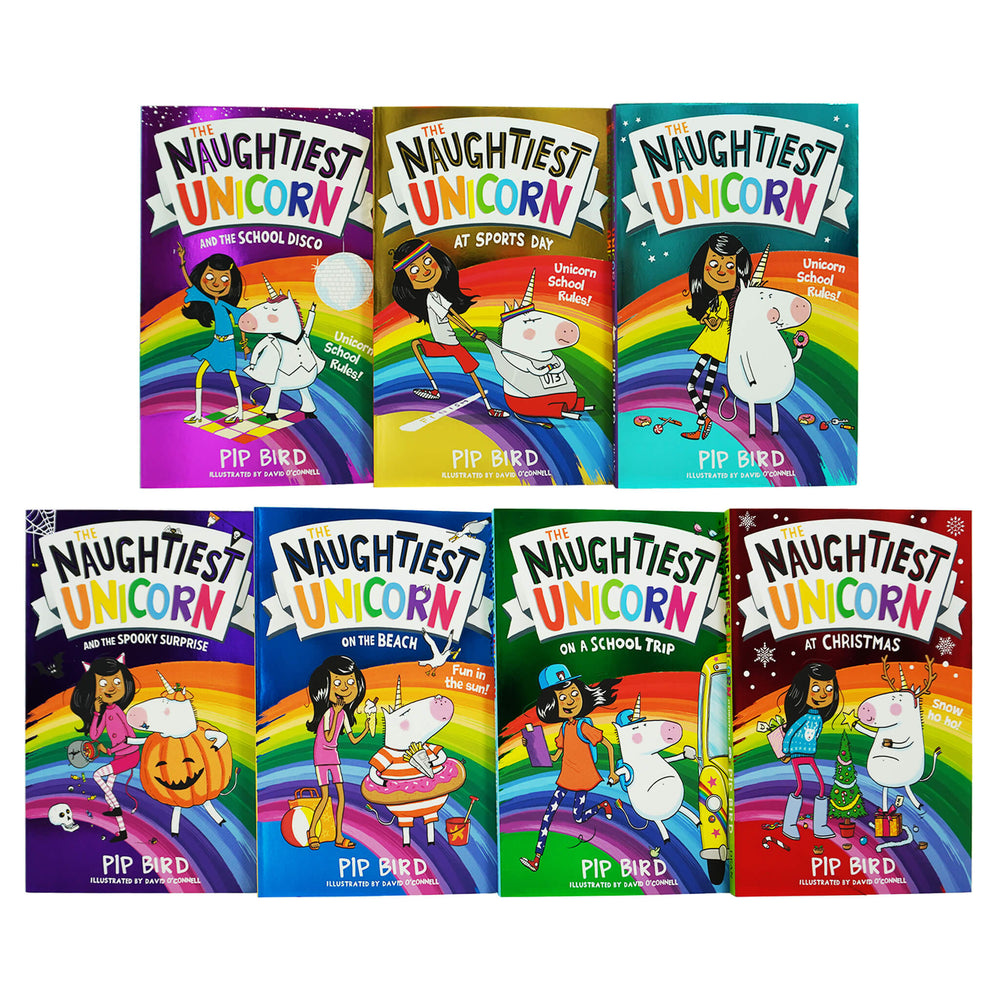 The Naughtiest Unicorn Series 7 Books Collection Set By Pip Bird - Ages 5-8 - Paperback 5-7 Egmont Publishing