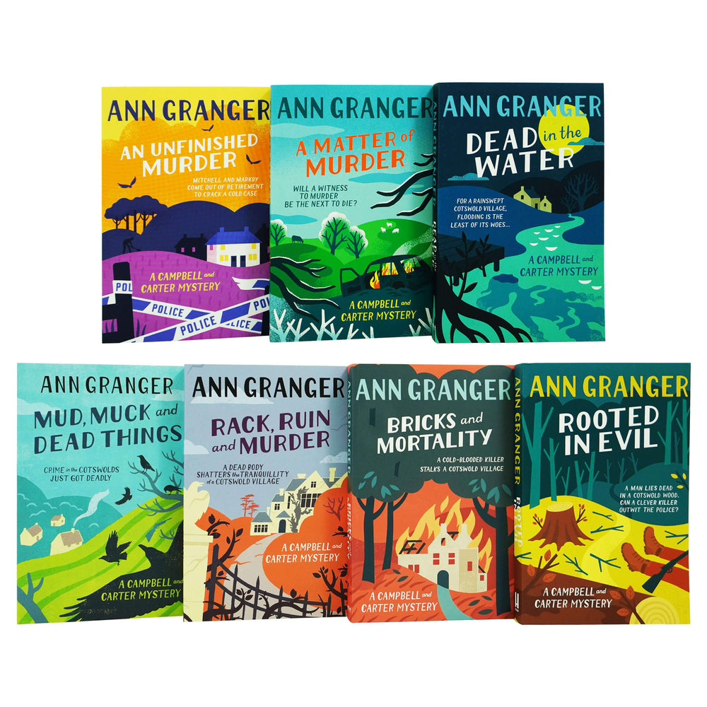 A Campbell and Carter Mystery Series 7 Books Collection by Ann Granger - Adult - Paperback Adult Headline