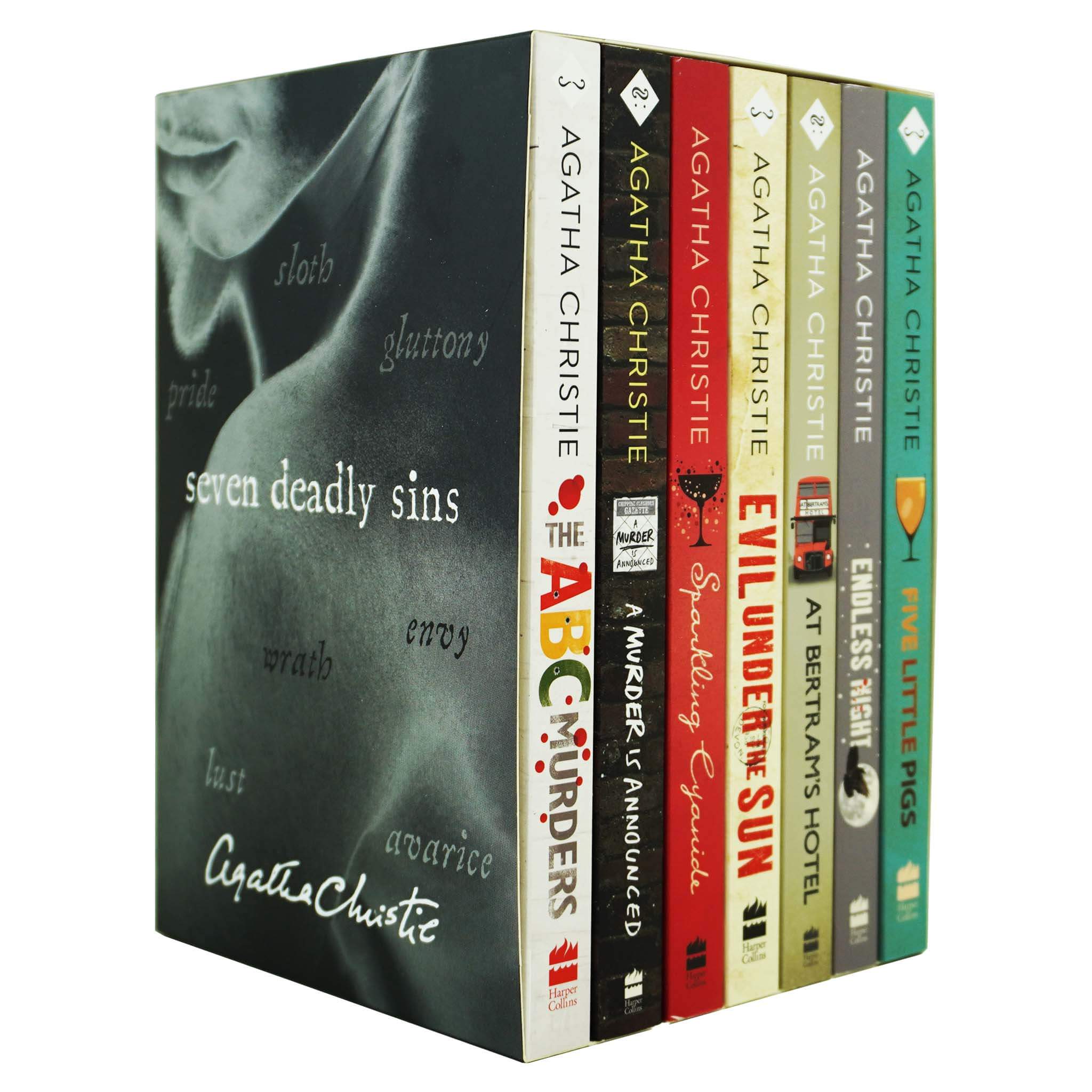 Seven Deadly Sins by Agatha Christie 7 Books – American Bookworm