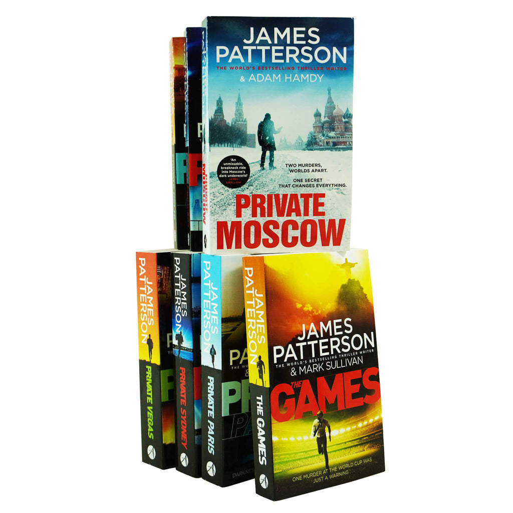 James Patterson Private Series 9 - 15 Collection 7 Books Set