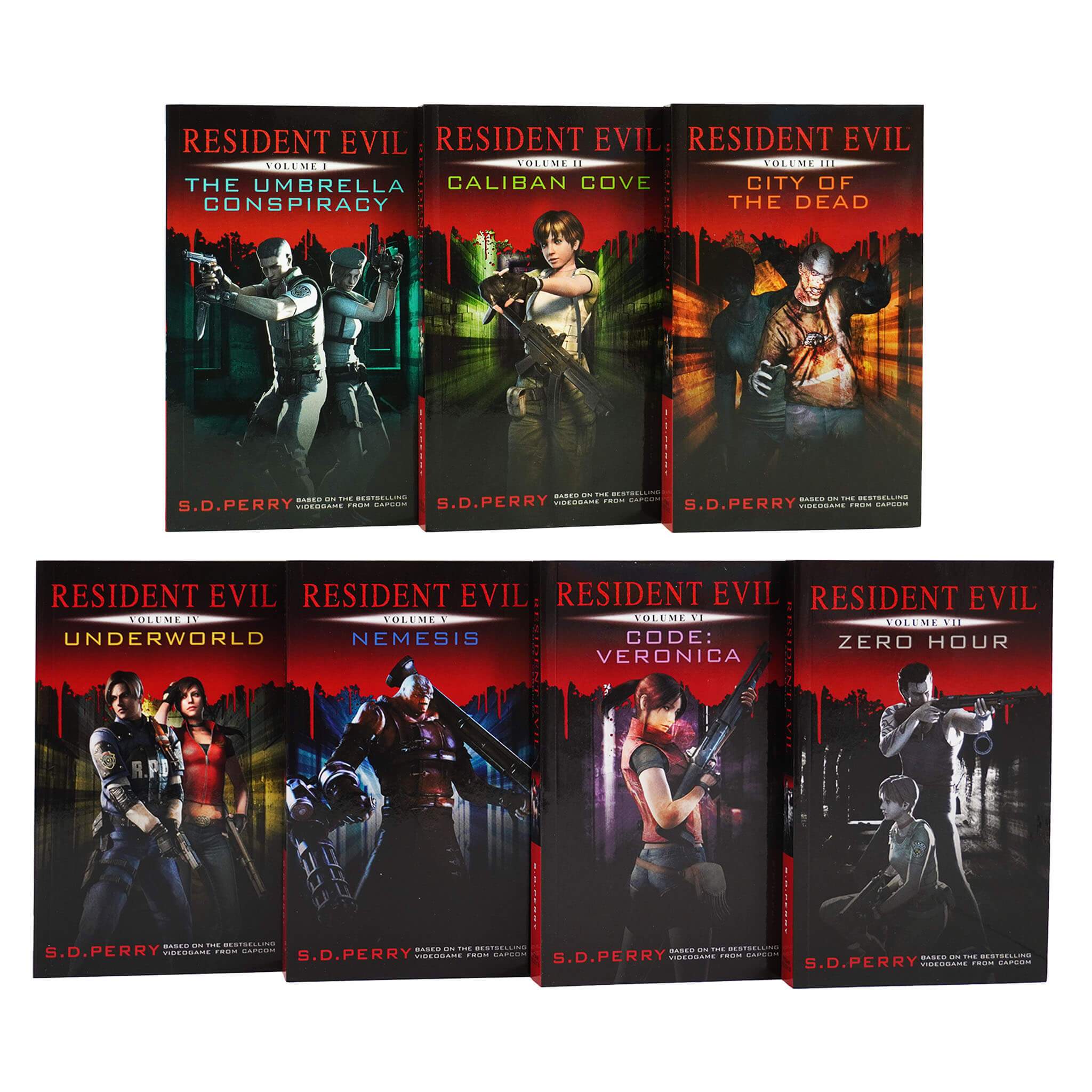 Resident Evil Series 7 Books By S. D. Perry – American Bookworm