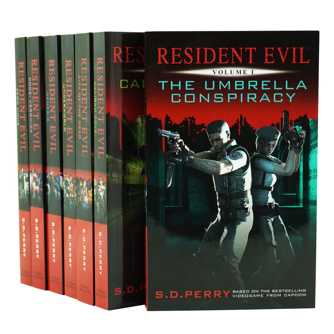 Resident Evil Series 7 Books Collection By S. D. Perry - Ages 9-14 - Paperback 9-14 Titan Books