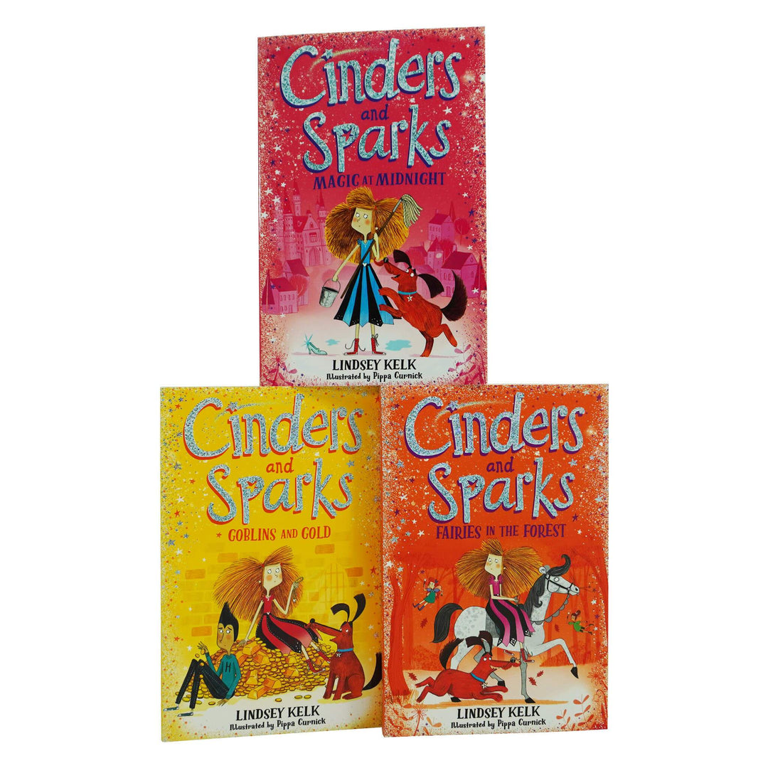 Cinders and Sparks Series 3 Books Collection By Lindsey Kelk - Ages 7-9 - Paperback