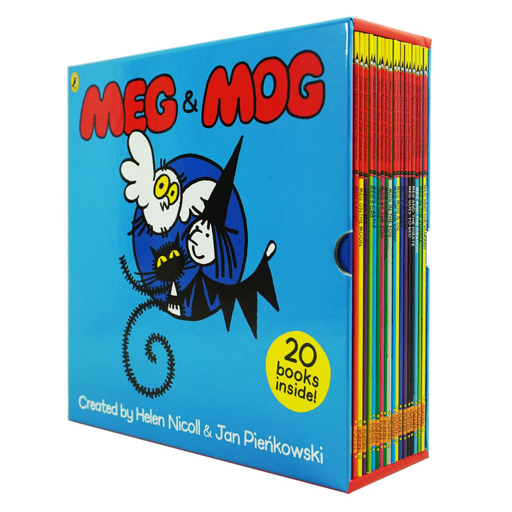 Meg & Mog by Helen Nicoll & Jan Pienkowski The Complete Collection 20 Books Box Set - Ages 2+ - Paperback