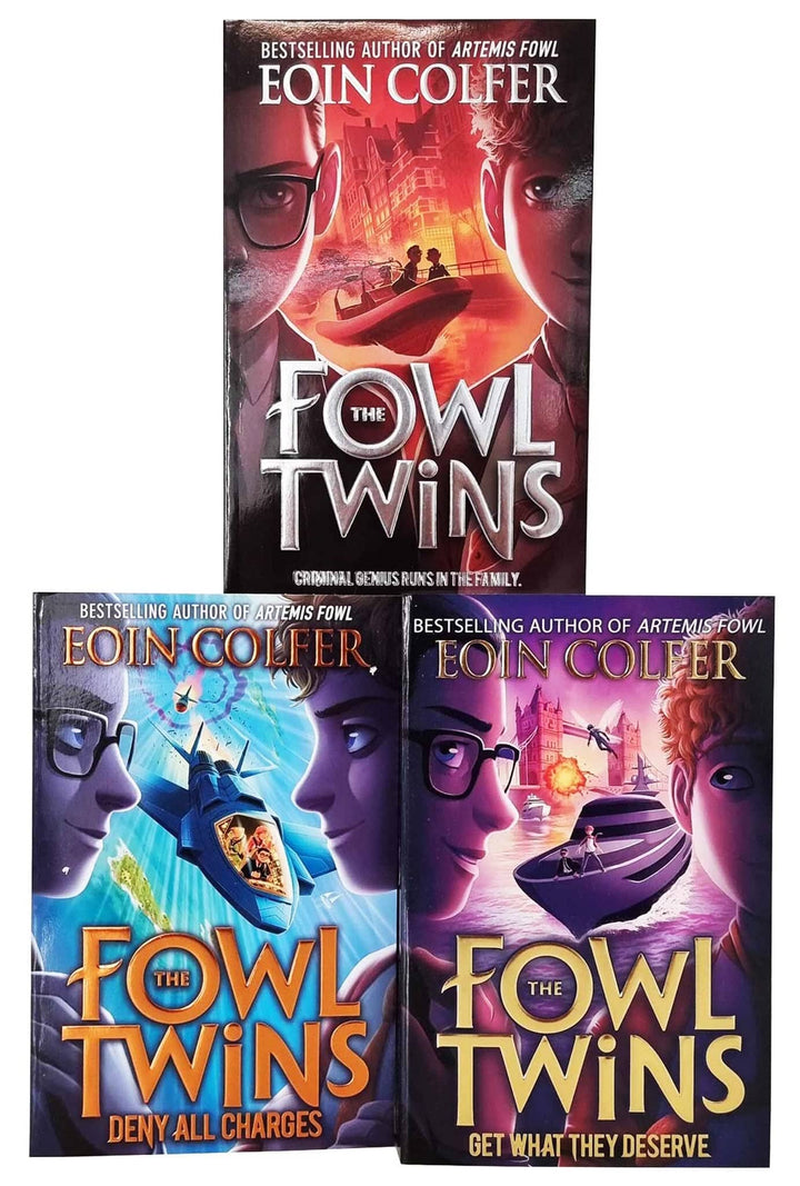 The Fowl Twins Series 3 Books Collection Set By Eoin Colfer - Ages 9-14 - Paperback