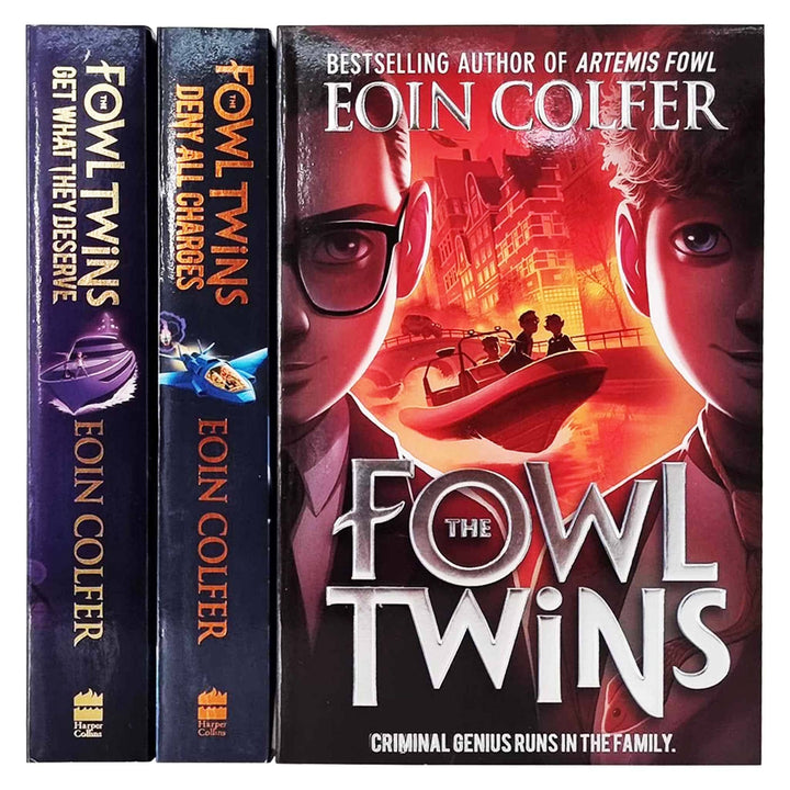 The Fowl Twins Series 3 Books Collection Set By Eoin Colfer - Ages 9-14 - Paperback