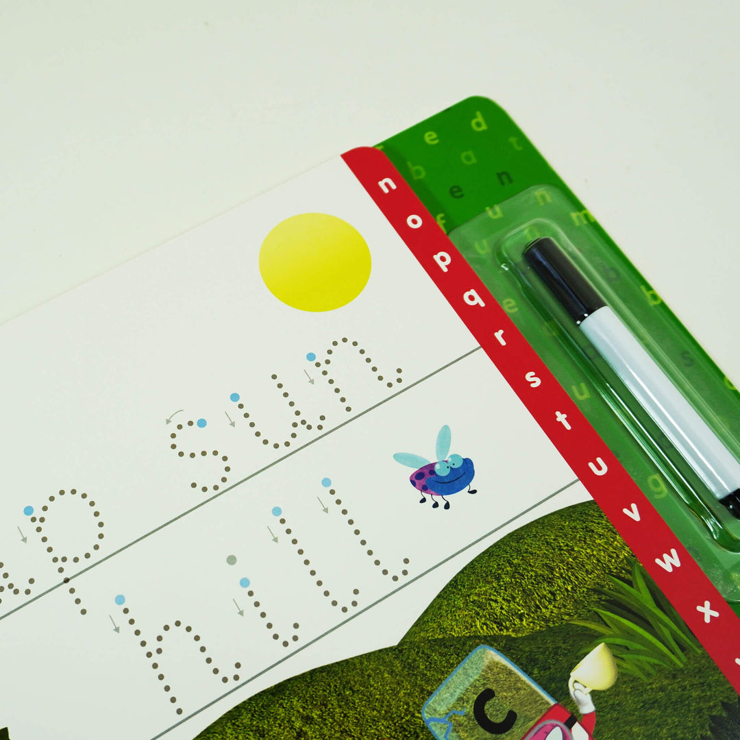 Numberblocks And Alphablocks Wipe Clean 4 Books & Numberblocks Red Backpack Bundle - Ages 1-7 - Paperback