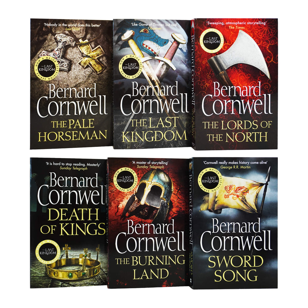 The Last Kingdom Series 6 Books Collection (1-6) by Bernard Cornwell - Adult - Paperback Adult Harper Collins