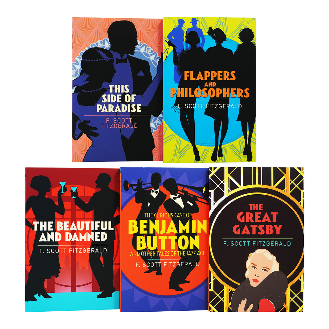 The Classic F. Scott Fitzgerald Collection 5 Books Box Set - Fiction - Paperback