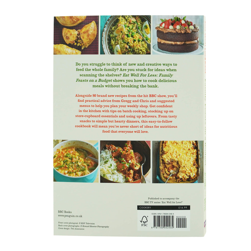 Eat Well for Less: Family Feasts on a Budget Book By Jo Scarratt-Jones - Paperback Cooking Book BBC Books