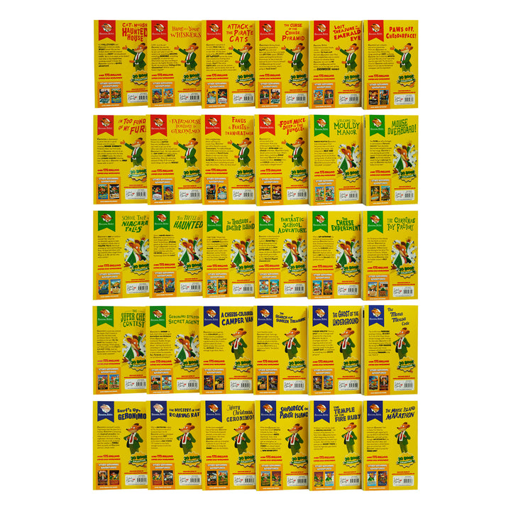 Geronimo Stilton: The 30 Books Collection Set (Series 1, 2 & 3) By Sweet Cherry Publishing - Age 5-7 - Paperback