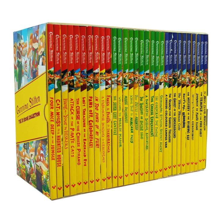 Geronimo Stilton: The 30 Books Collection Set (Series 1, 2 & 3) By Sweet Cherry Publishing - Age 5-7 - Paperback