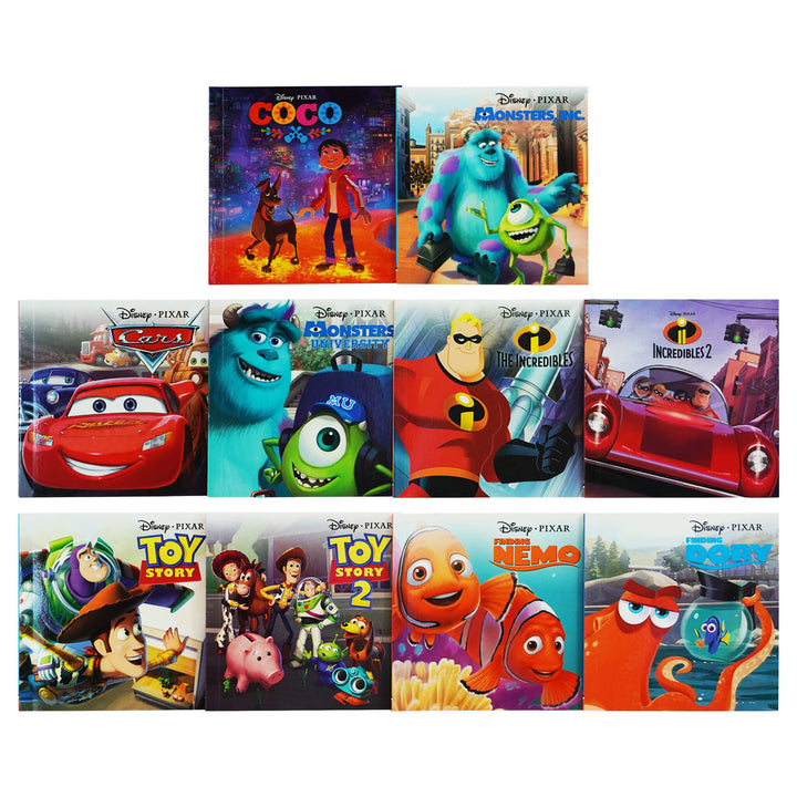 Pixar: My Little Library 10 Books Collection Set - Ages 5-8 - Paperback 5-7 Autumn Publishing