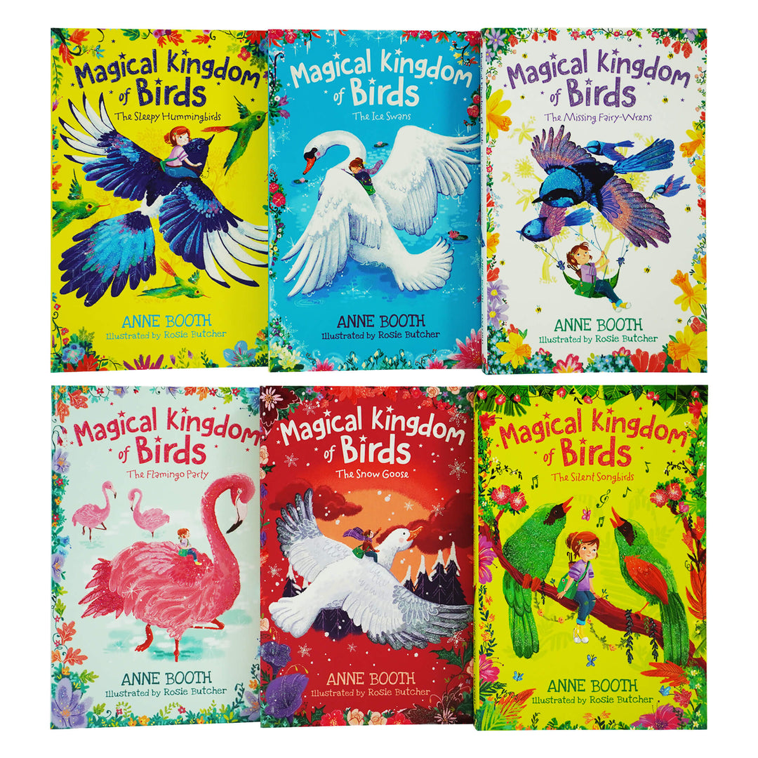 Magical Kingdom of Birds Series 6 Books Collection Set By Anne Booth - Ages 7+ - Paperback 7-9 Oxford University Press