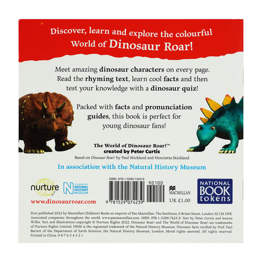 Dinosaur Roar and Friends! : World Book Day 2022 By Peter Curtis - Ages 2-6 - Paperback 0-5 Macmillan