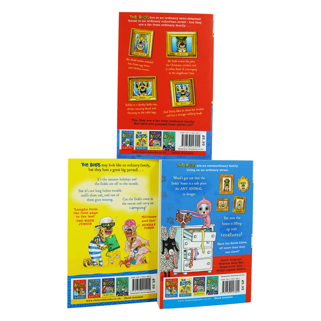 The Bolds Series Collection 3 Books Set By Julian Clary - Age 7-9 - Paperback 7-9 Andersen