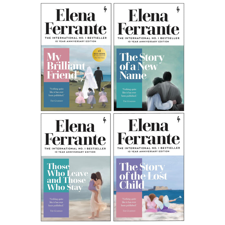 The Neapolitan Quartet by Elena Ferrante 4 Books Collection - Fiction - Paperback