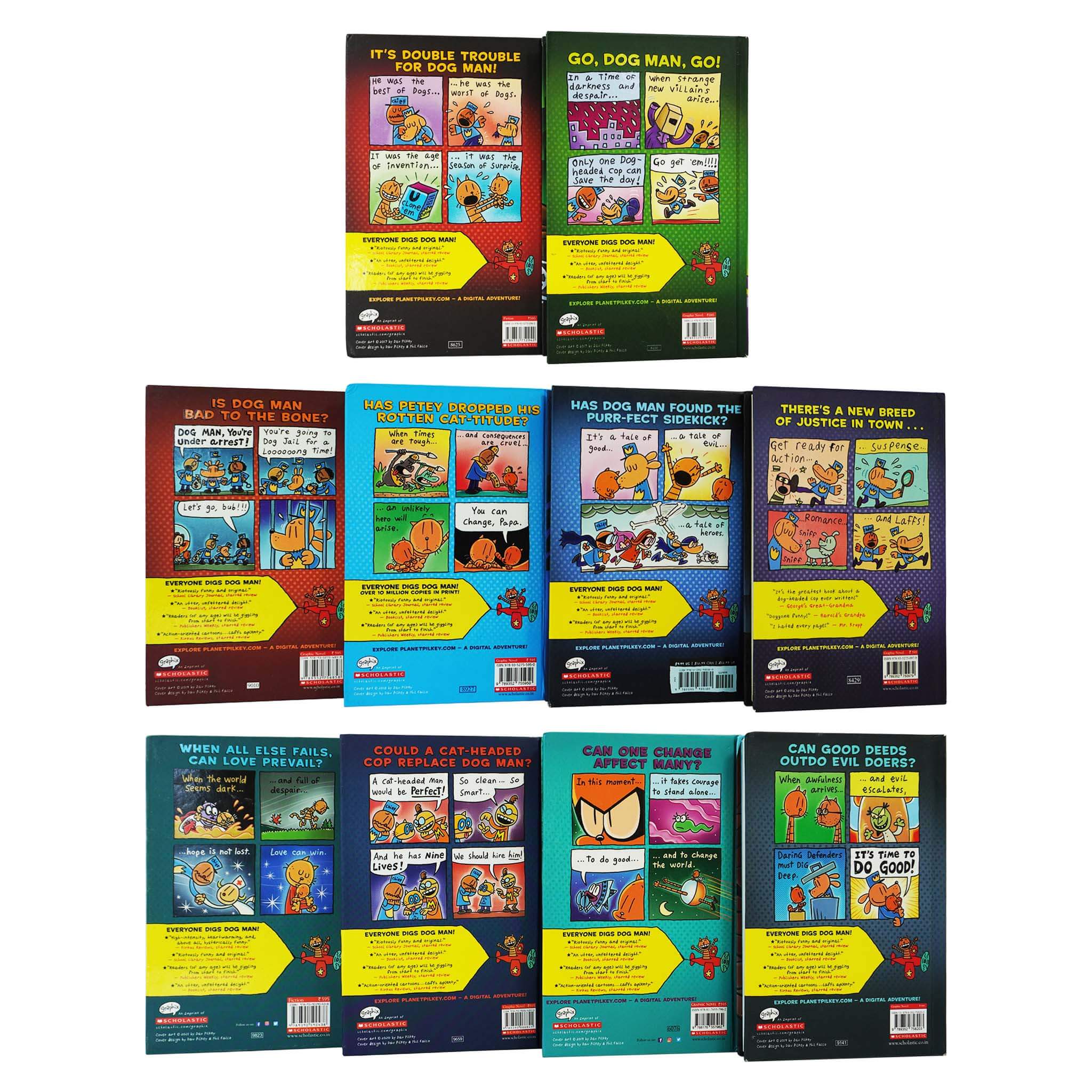 Dog Man by Dav Pilkey: Books 1-10 – American Bookworm