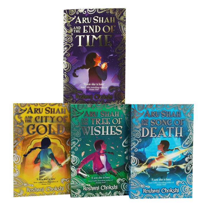 Aru Shah by Roshani Chokshi 4 Books Collection Set - Ages 8-12 - Paperback