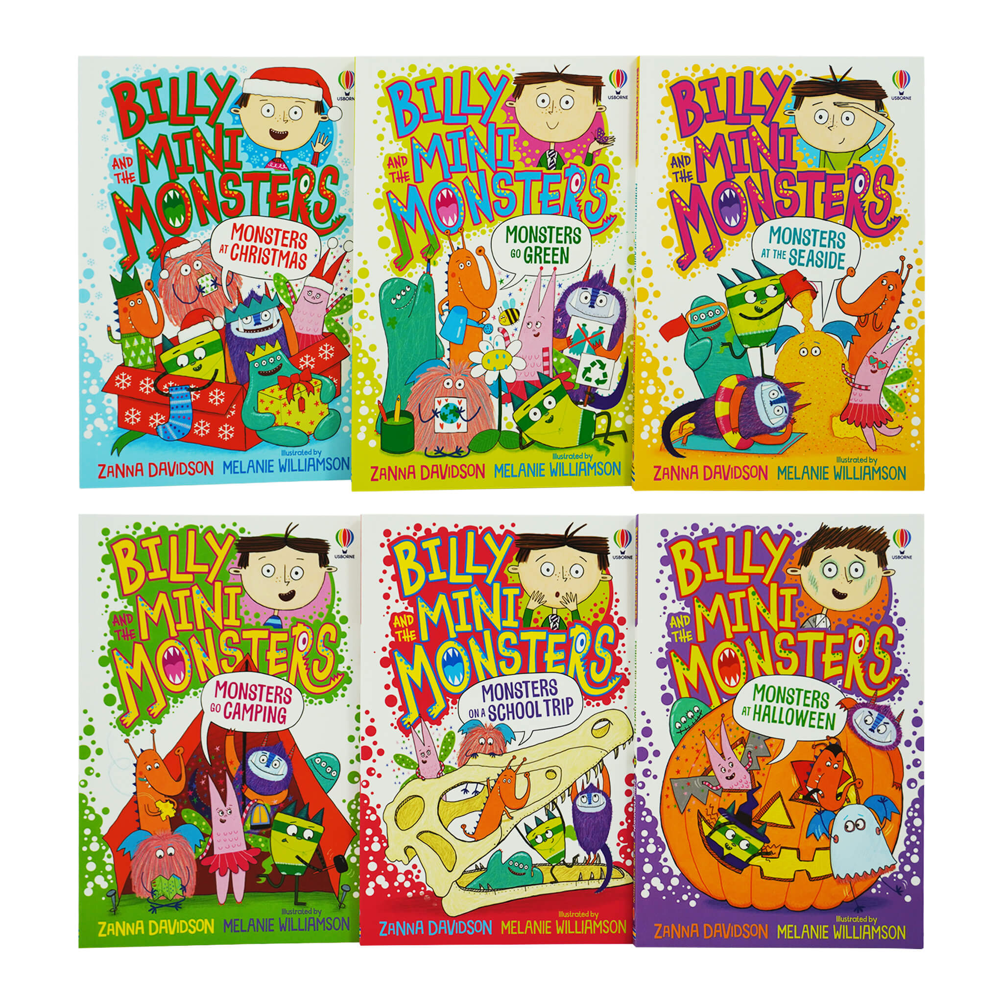 Billy and Mini Monsters Series 2 (7-12) – American Bookworm