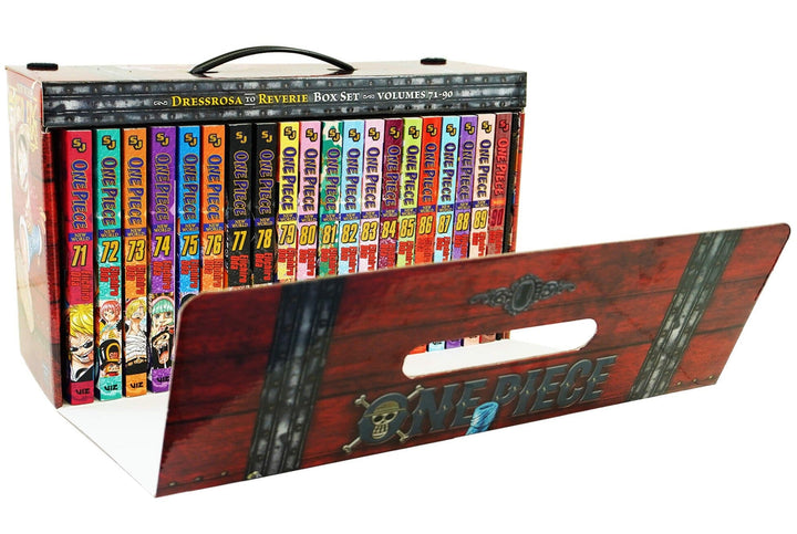 One Piece by Eiichiro Oda Box Set 4: Dressrosa to Reverie (Vol. 71-90) 20 Books - Ages 14+ - Paperback