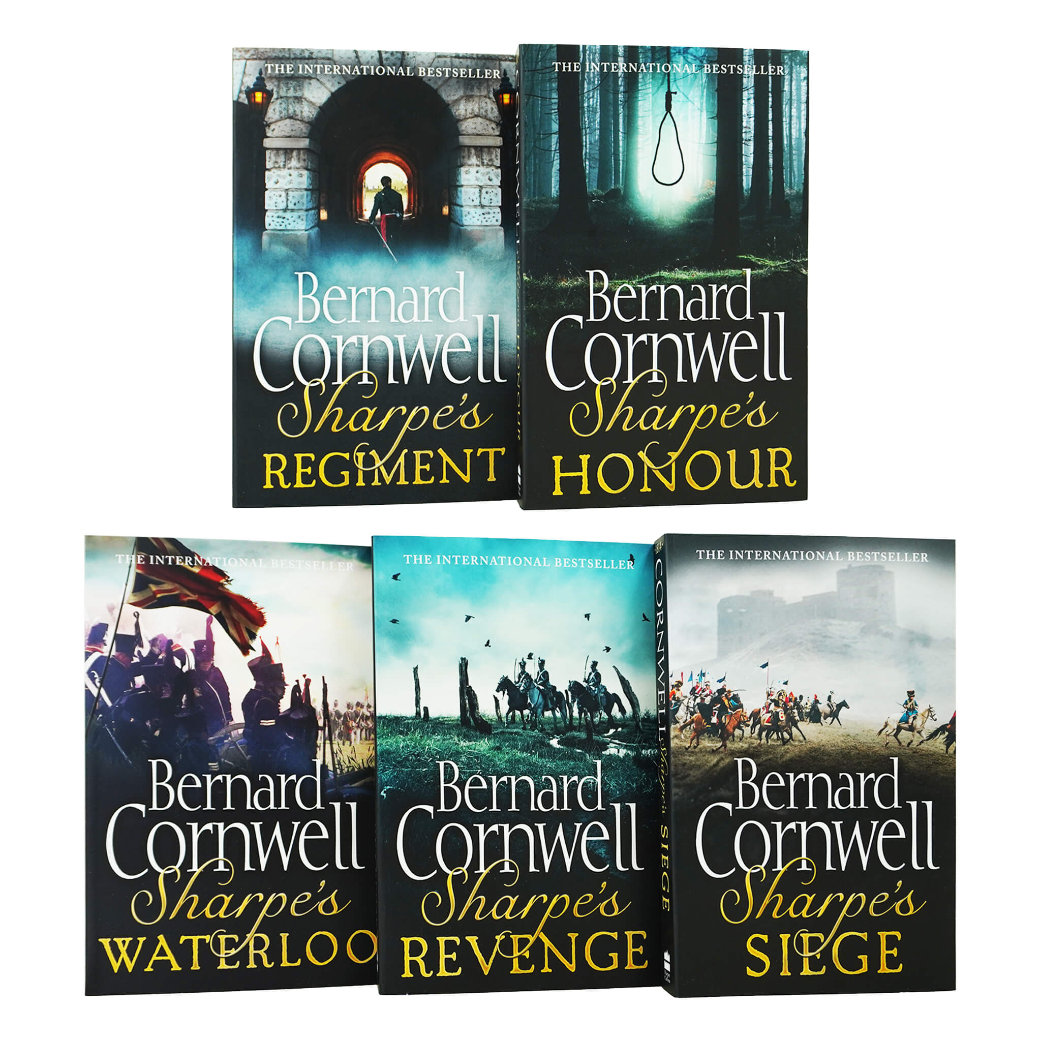Sharpe by Bernard Cornwell (Books 17-18, 20-22) Collection 5 Books