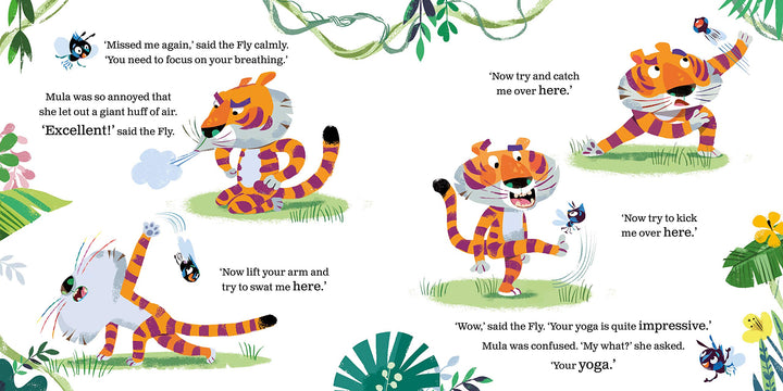 Mula and the Fly: A Fun Yoga Story - Beginners Mindfulness & Easy Kids Yoga Poses By Lauren Hoffmeier - Ages 4-6 - Hardback
